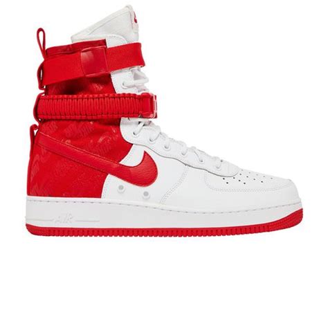 Nike Sf Air Force 1 High University Red Ar1955 100 Solesense