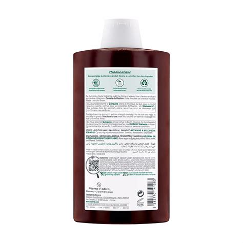 Shampoo Anticaduta BIO CHININA E STELLA ALPINA Klorane Anticaduta