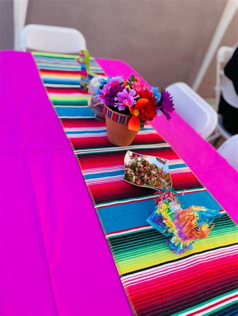 Mexican Theme First Fiesta Birthday Party Centerpiece Mexican Party Theme Mexican Theme Party