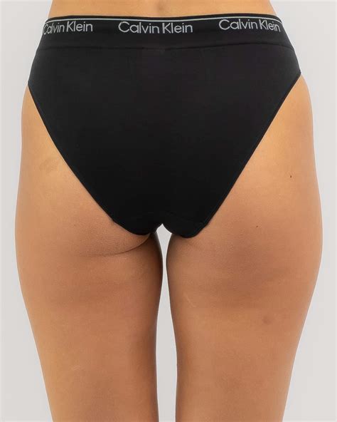 Shop Calvin Klein Underwear Modern Cotton Naturals Bikini Brief In