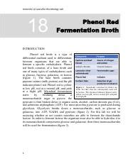 Understanding Phenol Red Broth In Microbiology Lab Experiments Course