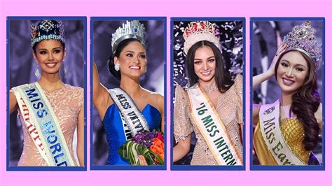 Miss World Vs Miss Universe Vs Miss Earth