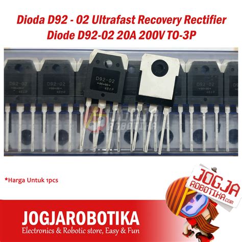 Jual Dioda D Ultrafast Recovery Rectifier Diode D A V