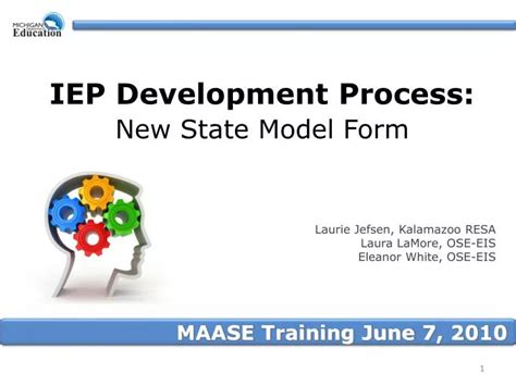 PPT IEP Development Process New State Model Form PowerPoint