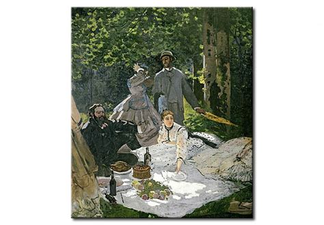 Kunstkopie Frühstück im Grünen Chailly Claude Monet Kunstdrucke