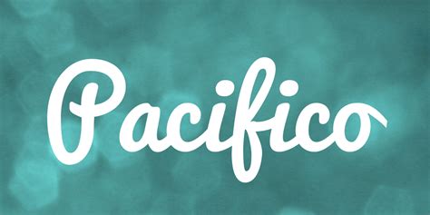 Pacifico Font - Dafont Free