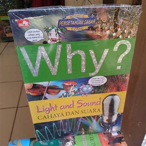 Jual Buku Seri Why Science Pengetahuan Dasar Comic Light And Sound