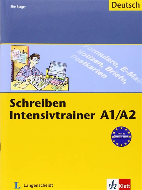 Amazon Schreiben Intensivtrainer Schreiben Intensivtrainer A1 A2