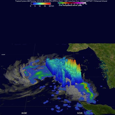 Forming Tropical Cyclone Examined By Gpm Nasa Global Precipitation