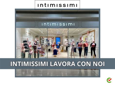 Intimissimi Lavora Con Noi Assunzioni E Posizioni Aperte