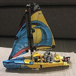 Amazon Lego Technic Racing Yacht Building Kit Pieces