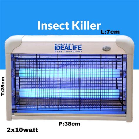 Jual Insect Killer Lamp Pengendali Hama Nyamuk Dan Lalat Idealife