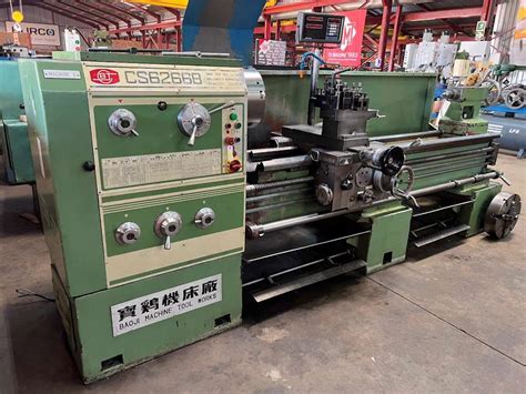 Used Machine Baoji Cs B Centre Lathe Th Machine Tools