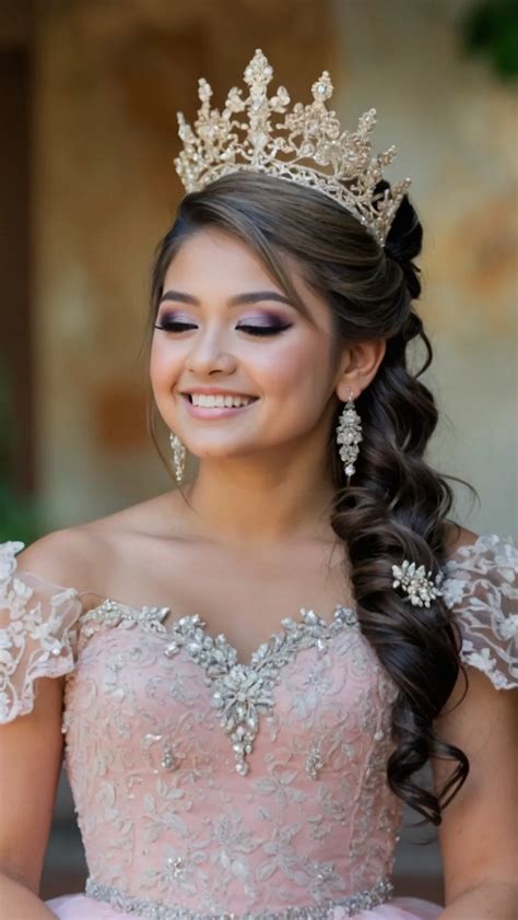 Gorgeous Quinceanera Hairstyles And Crown Ideas 15 Royal Looks To Rock