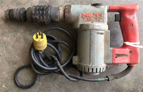 Hilti Te 17 Hammer Drill Has Power Sherwood Auctions