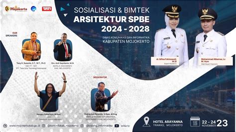 Sosialisasi Bimtek Arsitektur Spbe Tahun Youtube