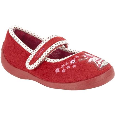 Clarks Fairy Dreams Girls Slippers Rip Tape Charles Clinkard