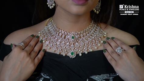 Krishna Pearls And Jewelers Diamond Jewelry Designs Are Flawless Youtube