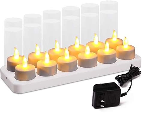 Amazon.com: rechargeable led tea lights