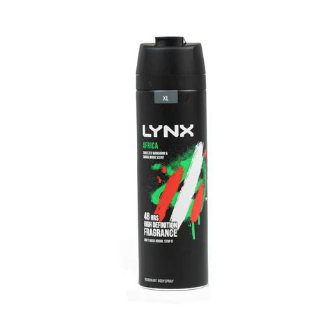 Lynx Body Spray Africa 200ml Heron Foods