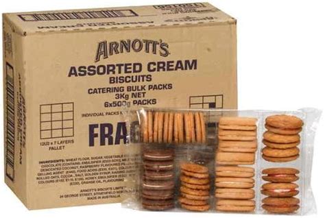 Independent Office Solutions Arnotts Assorted Creams 3KG Biscuits