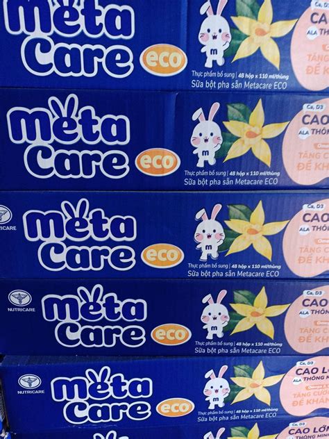 Sữa pha sẵn metacare eco 110ml 48 hộp date mới nhất Lazada vn