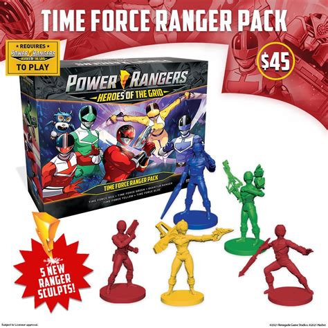 New Power Rangers: Heroes Of The Grid Expansions Coming! – OnTableTop ...