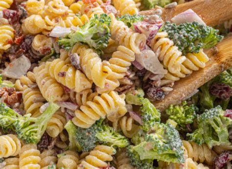 Bacon Broccoli Pasta Salad Easy Recipes Life