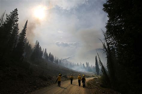 Idaho Wildfires Rage On As Residents Return To Homes