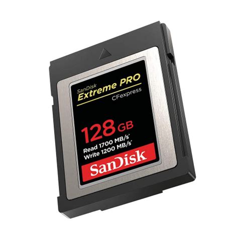 Sandisk Extreme Pro 128gb 1700Mbs Cartão Cf Express Type B em Promoção