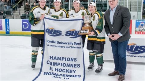 Stu Women S Hockey Team Wins St Aus Championship Cbc News