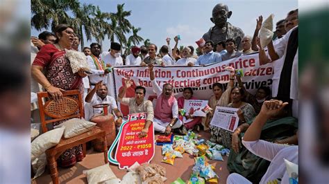 In Pics Opposition Parties Continue To Protest Against Price Hike In