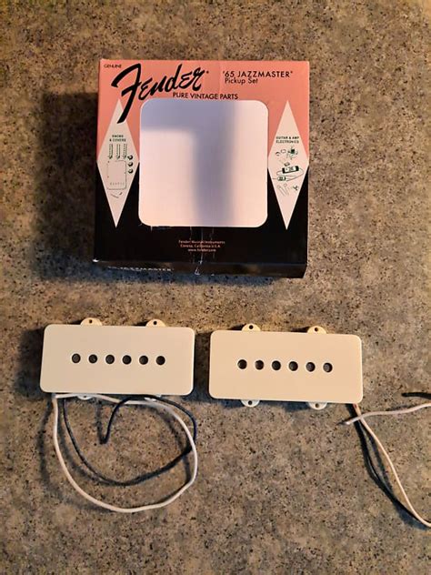 Fender Pure Vintage 65 Jazzmaster Pickup Set 2010s Vintage Reverb