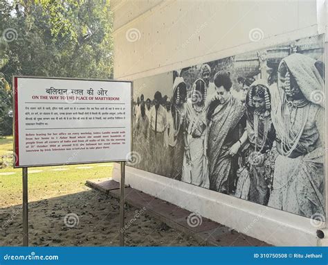 Indira Gandhi Memorial Museum In Delhi India Editorial Stock Photo