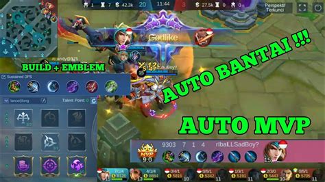 Gemplay Menggunakan Hero Zilong Coba Pakai Cara Ini Auto Mvp Dan