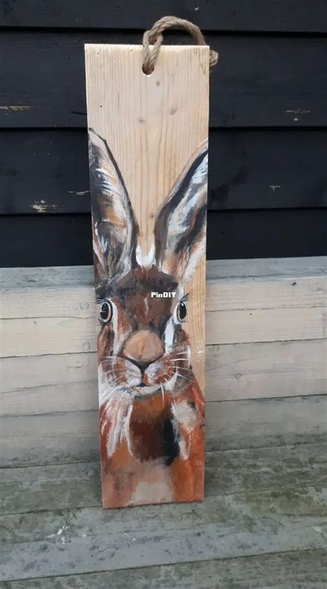 Hare Painted On Scaffolding Wood New Thread New Thread And Reply Post