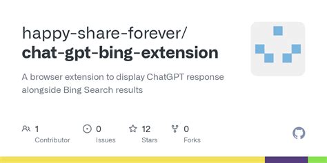 GitHub - happy-share-forever/chat-gpt-bing-extension: A browser ...