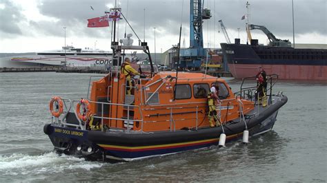 Barry Dock Rnli Prepare To Welcome Home New Shannon Class Lifeboat Rnli