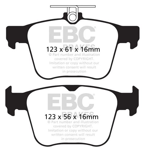 Ebc B Bremsen Kit Hinten Bel Ge Scheiben F R Audi Tt Fv Arteon