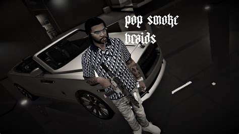 Pop Smoke Braids For Franklin Gta Mods