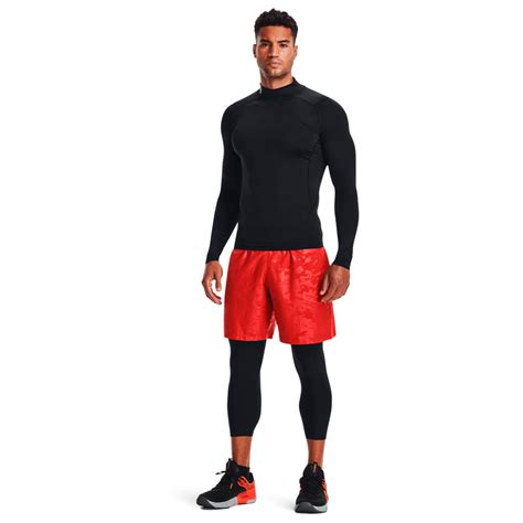 Under Armour Hg Armour Comp Mock Ls Compression Base Layer Mens Buy Online Bergfreundeeu