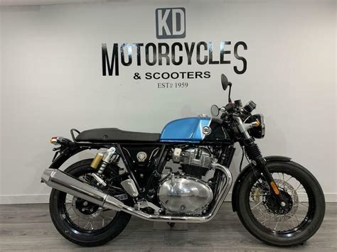 Royal Enfield Continental Gt 650 Ventura Blue 2022 Brand New 3 Years