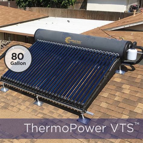 Thermopower Vts 30 Tube 80g Thermosyphon Solar Hot Water Kit