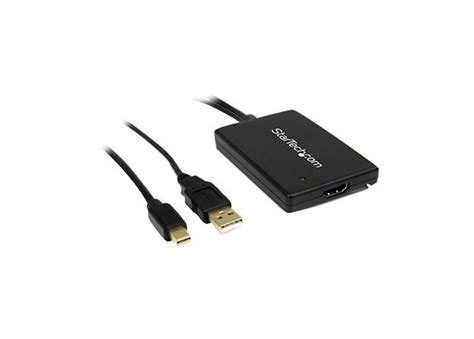 StarTech.com Mini DisplayPort to HDMI Adapter with USB Audio - mDP to ...