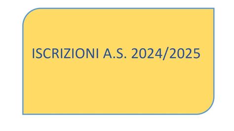 Iscrizioni A S Scuola Paritaria San Martino