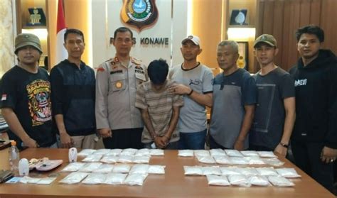 Polisi Tangkap Pengedar Kg Sabu Okezone News