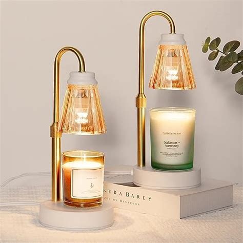 Amazon ULG 2 Pack Candle Warmer Lamp With Dimmer Lamp Candle