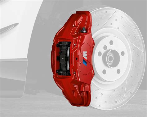 M Performance Red Caliper For Bmw F M I F X I M Sport F X