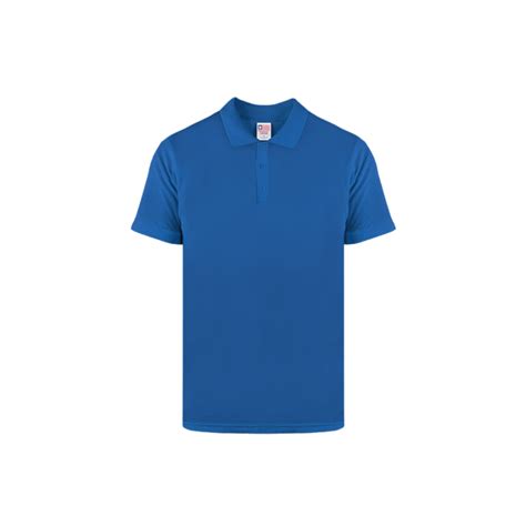 Jual Kaos Polo Biru Bca Benhur Baju Kerah T Shirt Royal Blue Polos