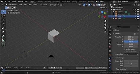 Using Workspaces In Blender D